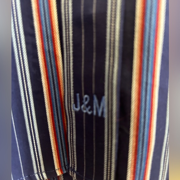 Johnston & Murphy Striped Casual/Dress Shirt Size XL - Picture 4 of 8